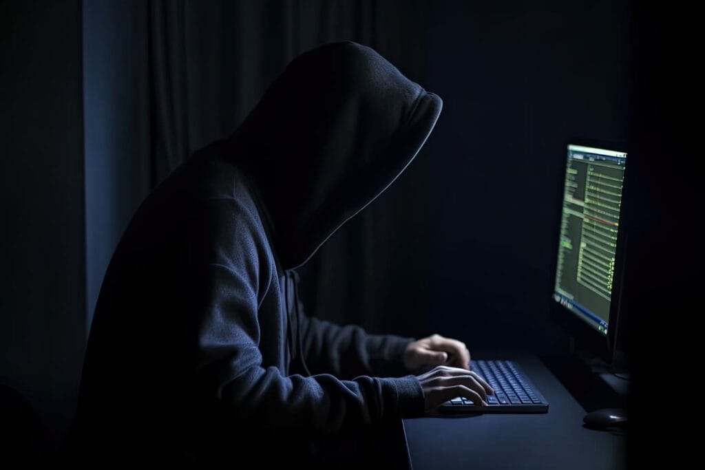 tanda pc kena hack