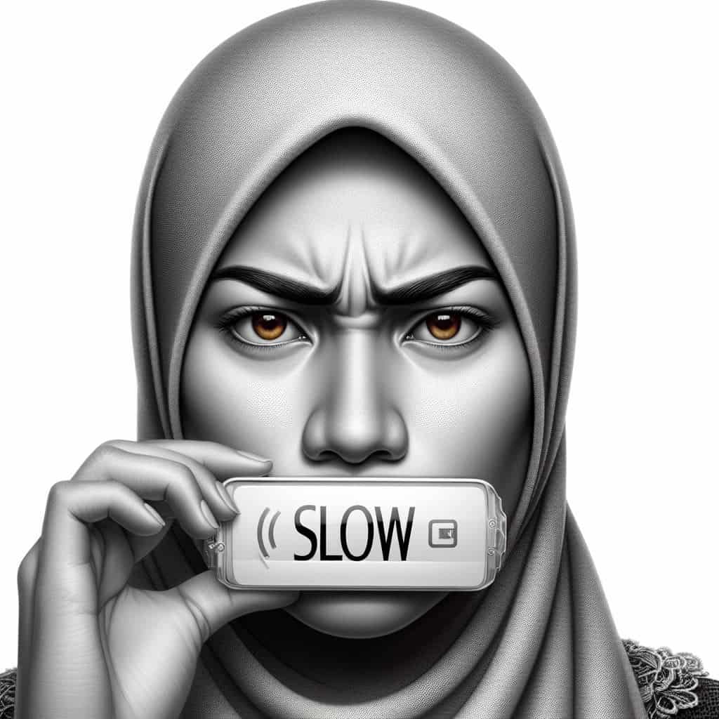 Internet slow, internet perlahan antara perkara yang ramai orang tak suka